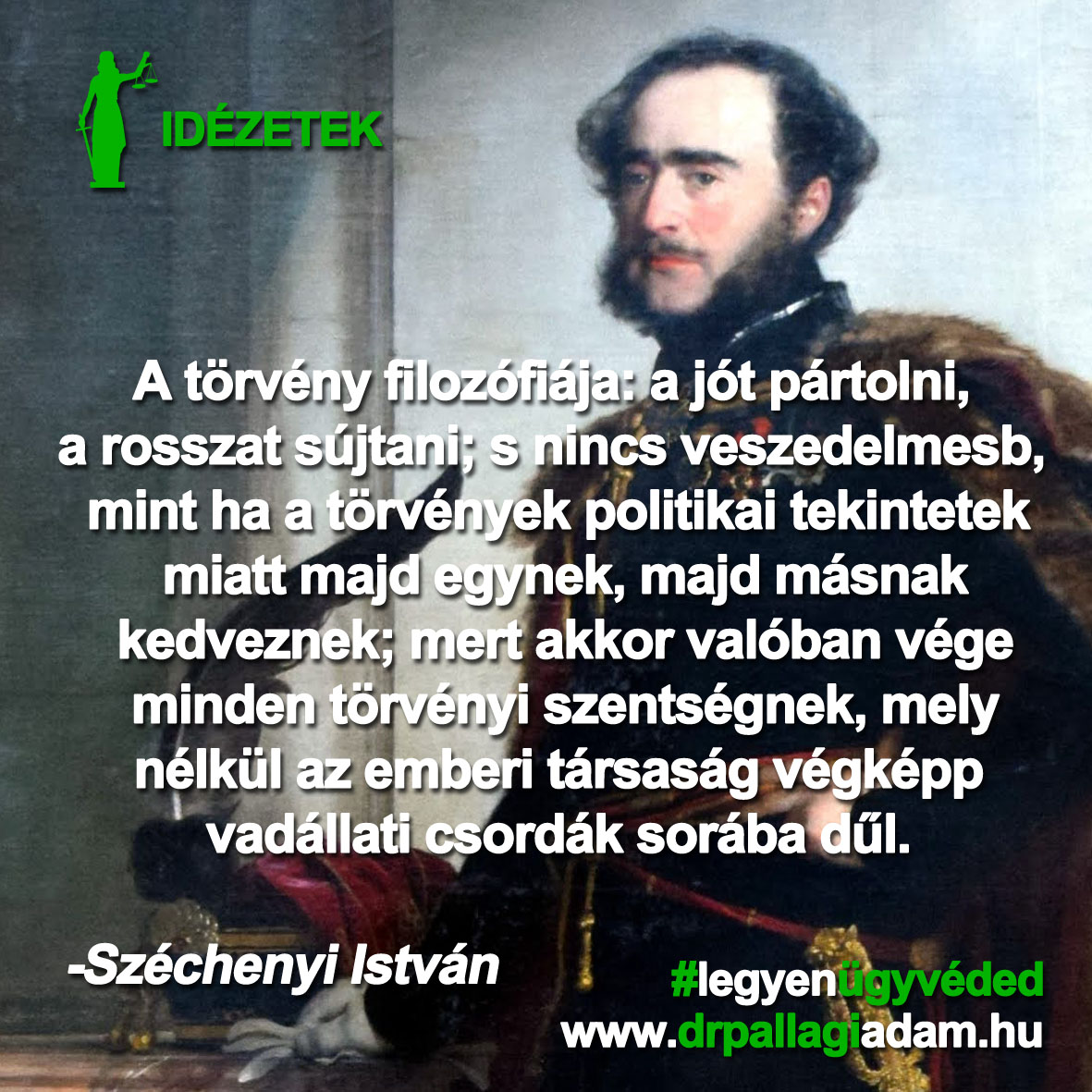 Read more about the article Széchenyi István: A törvény filozófiája